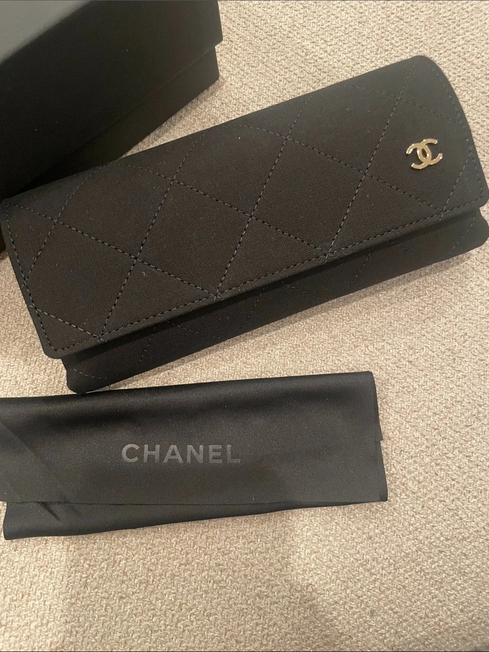 Chanel Sunglasses Case - new in box